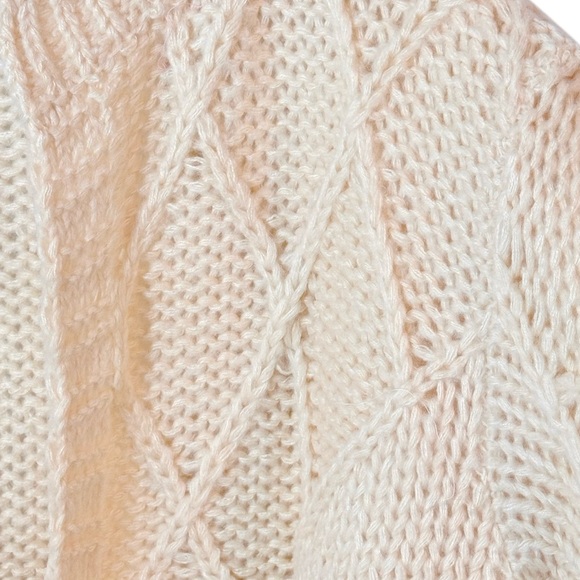 Anthropologie FRNCH Chunky Stitch Cardigan Sweater Medium - Picture 6 of 12